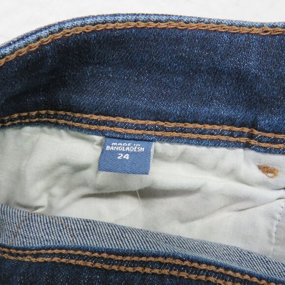 J Jill Jeans Size 24 Regular Slim Ankle Iconic Dark Wash Cotton Stretch New - Picture 8 of 16